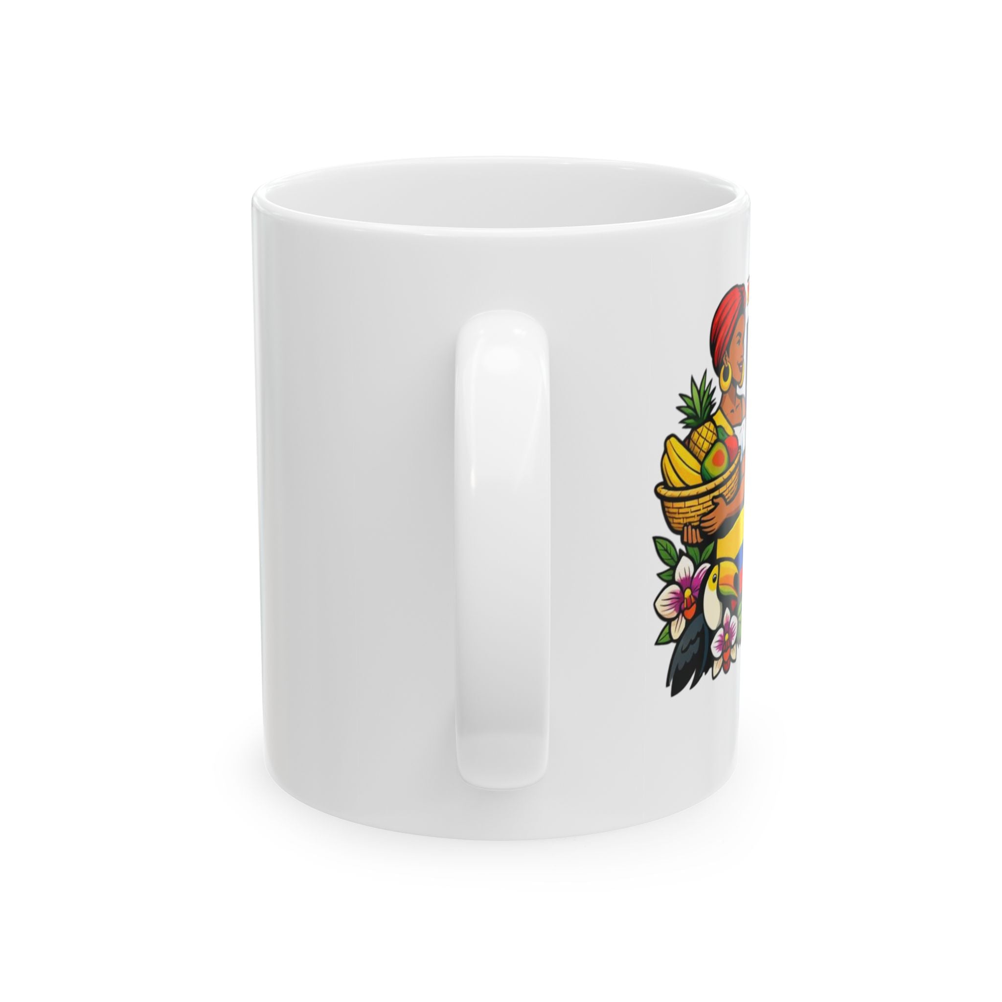 My Roots Are Deeper Than Your Fear Mug | Cultural Heritage & Immigrant Pride Cup by PapisDailyRoast™