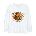 Papi's Daily Roast Long Sleeve Tee — Retro Coffee Lover Shirt