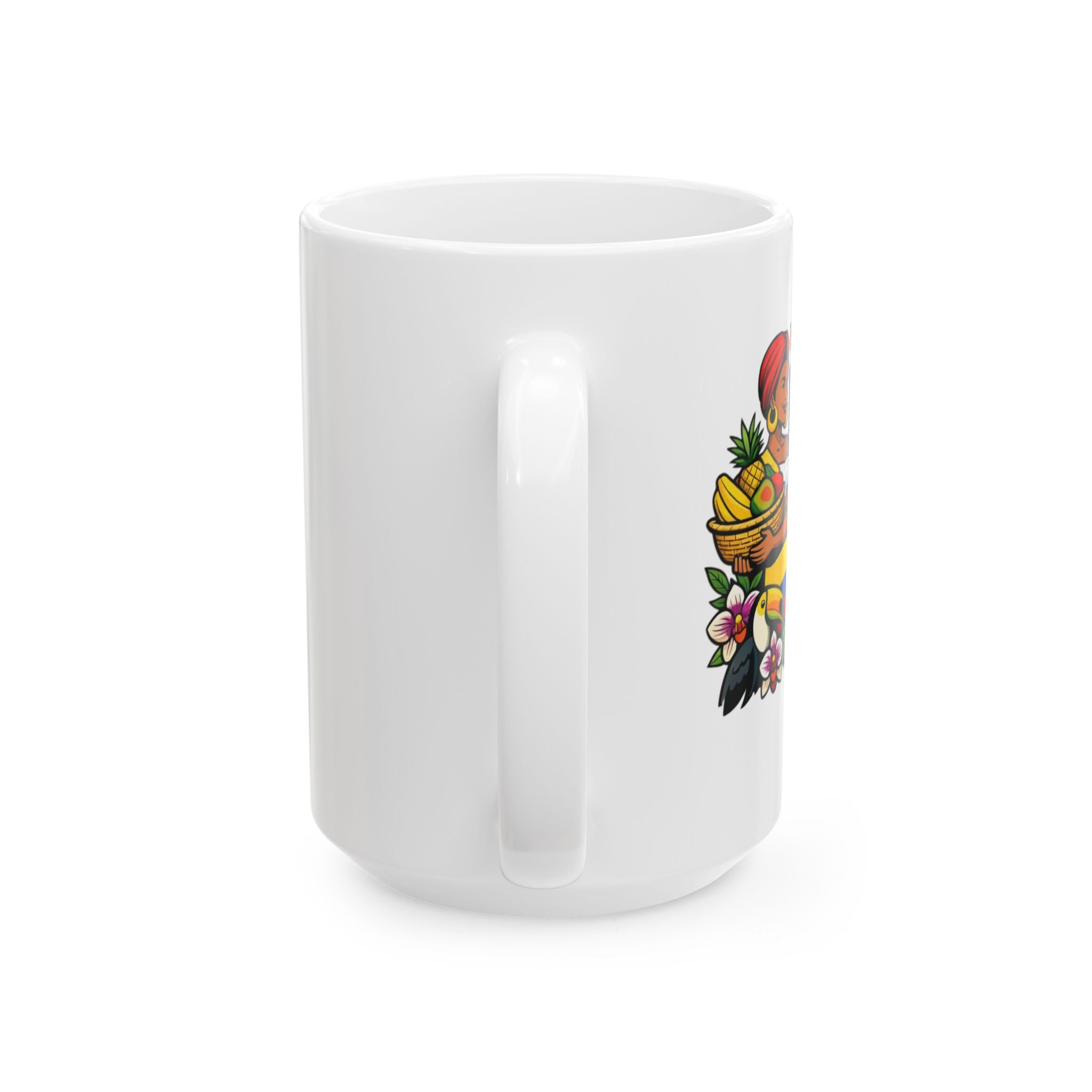 My Roots Are Deeper Than Your Fear Mug | Cultural Heritage & Immigrant Pride Cup by PapisDailyRoast™