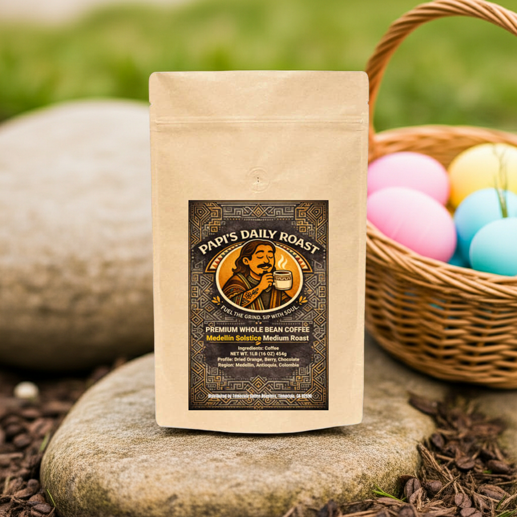 Medellín Solstice Colombian Medium Roast Coffee | Single-Origin Whole Bean & Ground