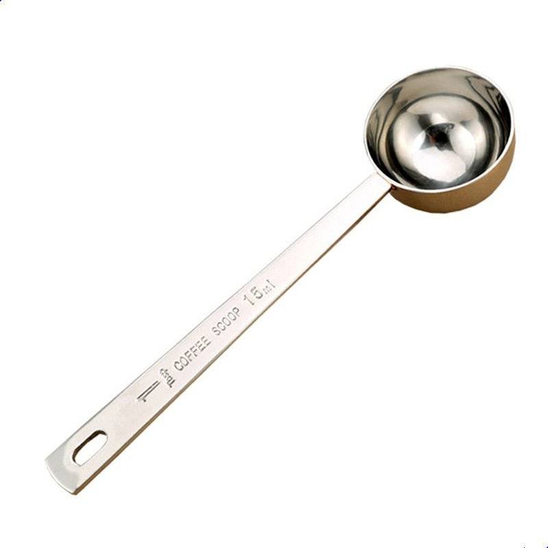 Coffee Scoop Stainless Steel Measuring Spoon Coffee Spoon Silver Gold